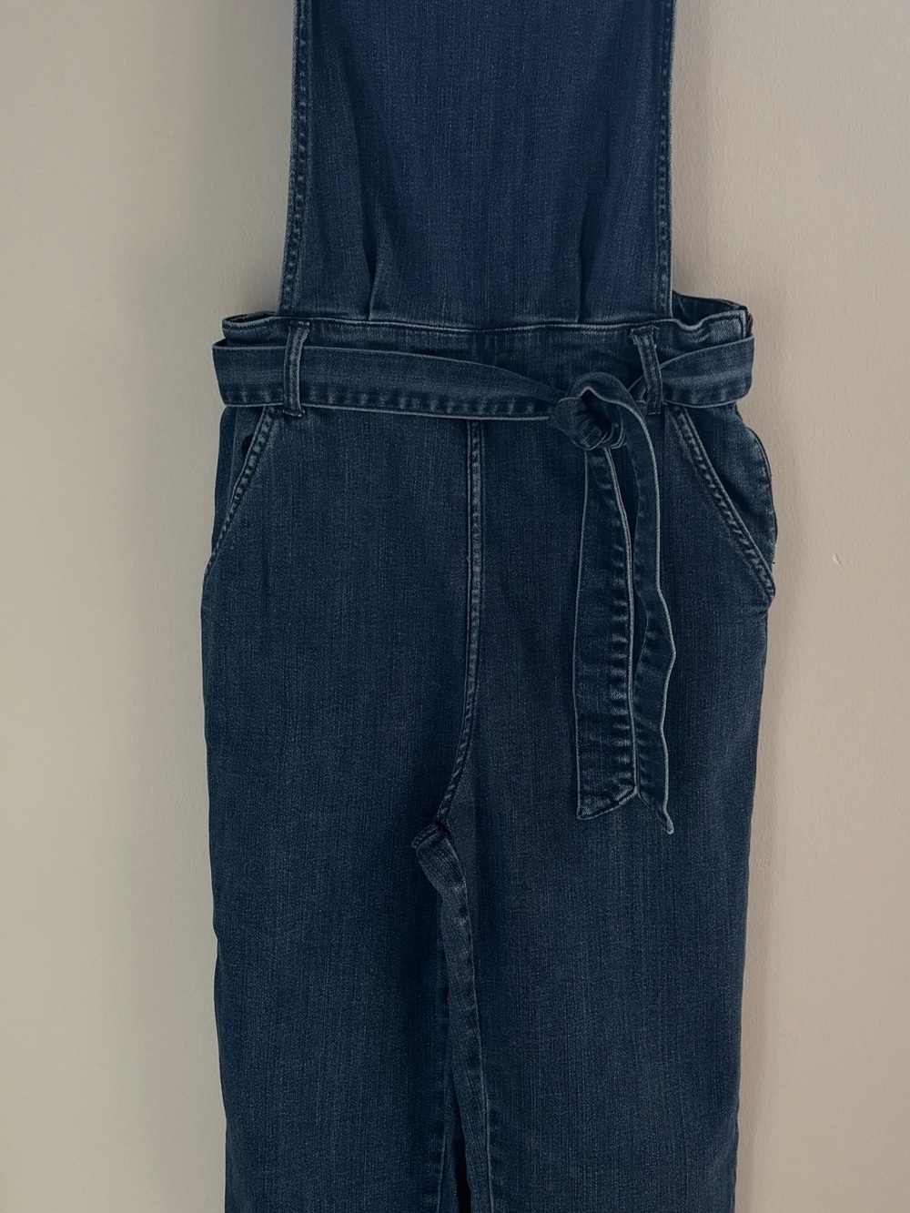 Universal Thread Dark Denim Jumpsuit with Front Pockets